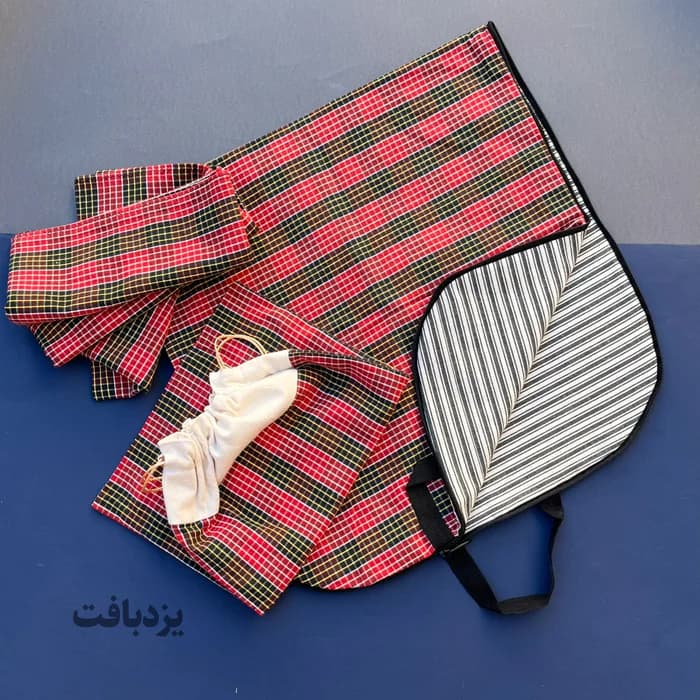 پکیج اقتصادی کیسه نان و کیسه سبزی و سفره نان خرده نبات — تصویر ۲