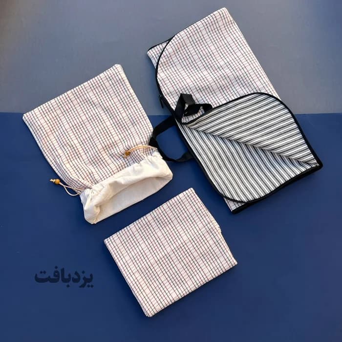 پکیج اقتصادی کیسه نان و کیسه سبزی و سفره نان پیرا