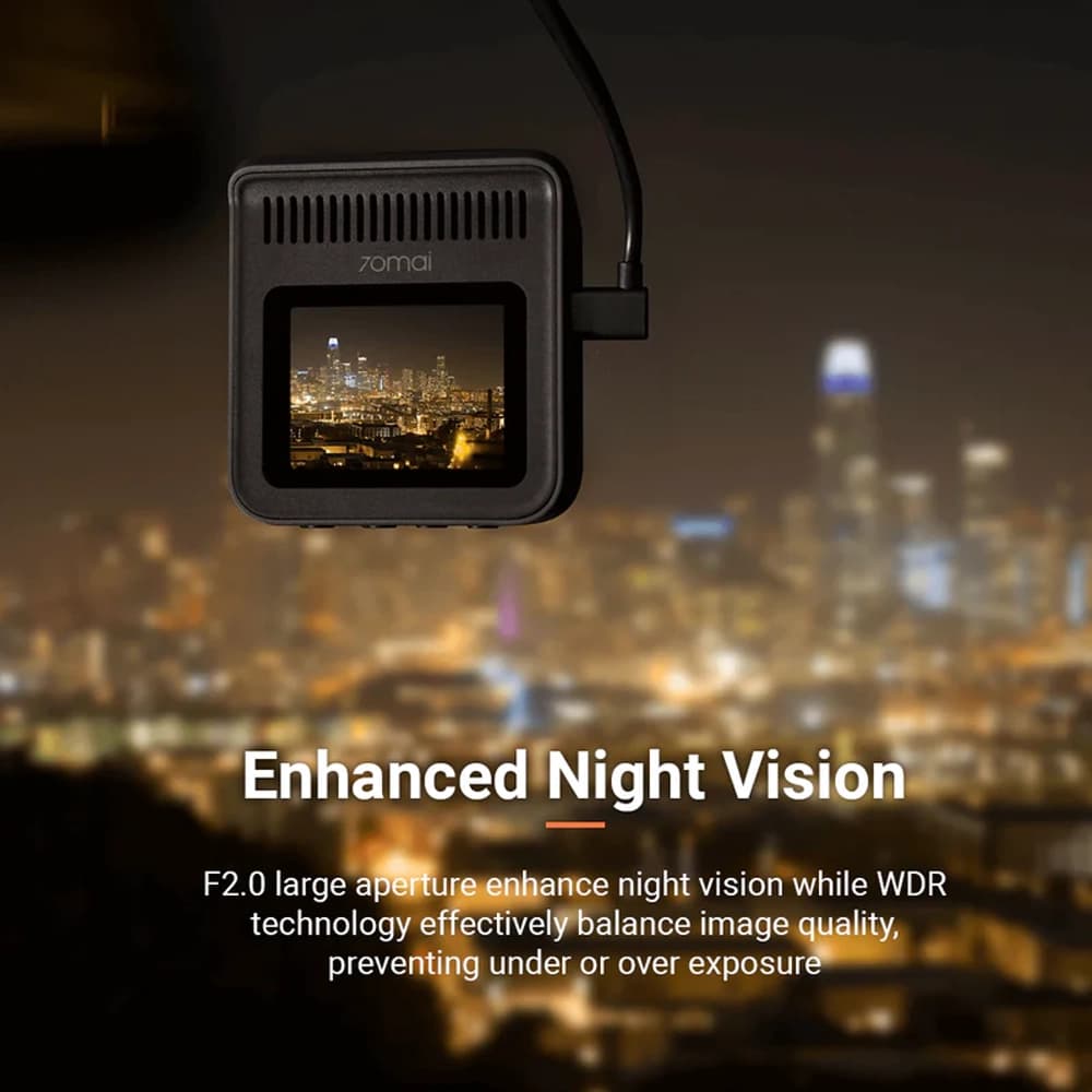 ست دوربين عقب و جلو ماشين شیائومی مدل 70mai Dash Cam Set A400 — تصویر ۶