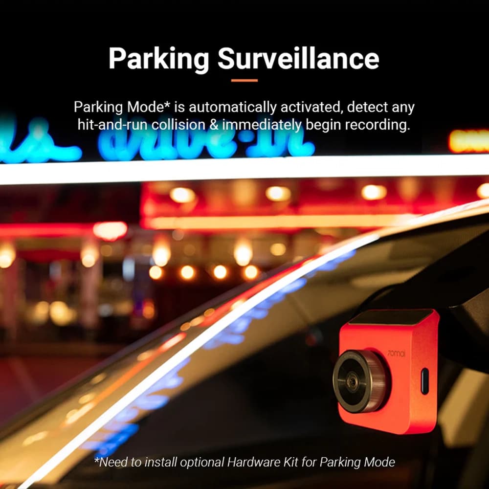ست دوربين عقب و جلو ماشين شیائومی مدل 70mai Dash Cam Set A400 — تصویر ۵