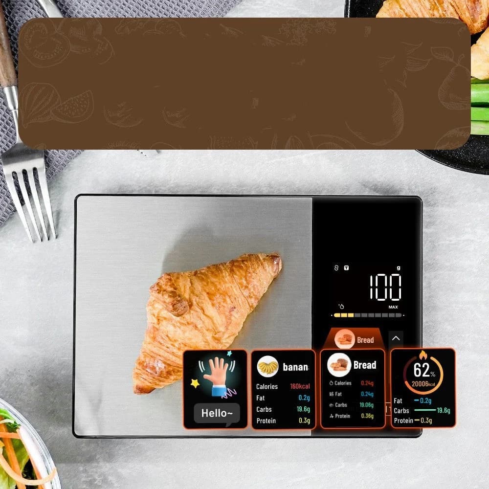 ترازو هوشمند آشپزخانه تاک تیک مدل Taktik Smart Food Scale — تصویر ۳