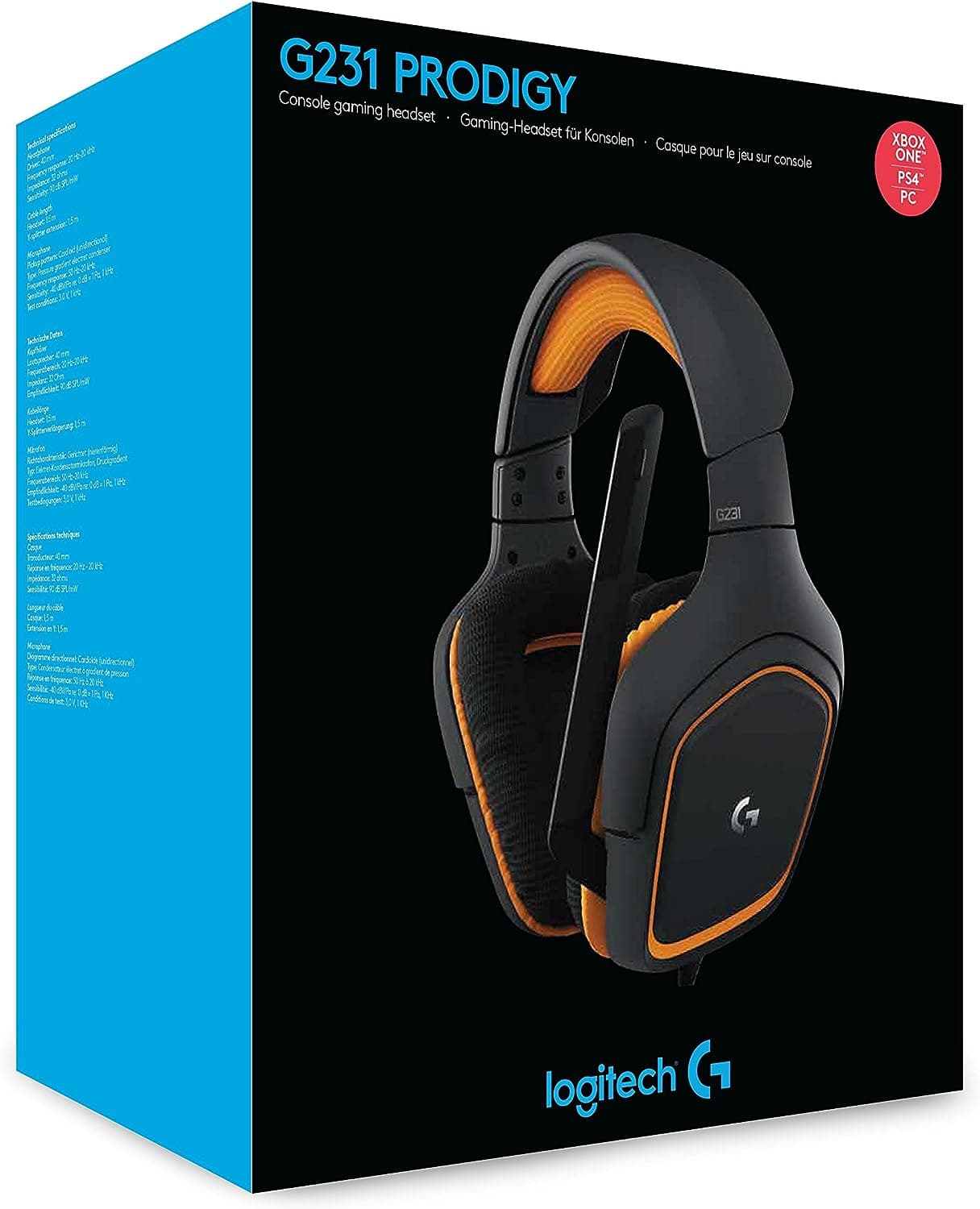 هدفون گیمینگ Logitech G231 Prodigy Gaming Headset — تصویر ۶
