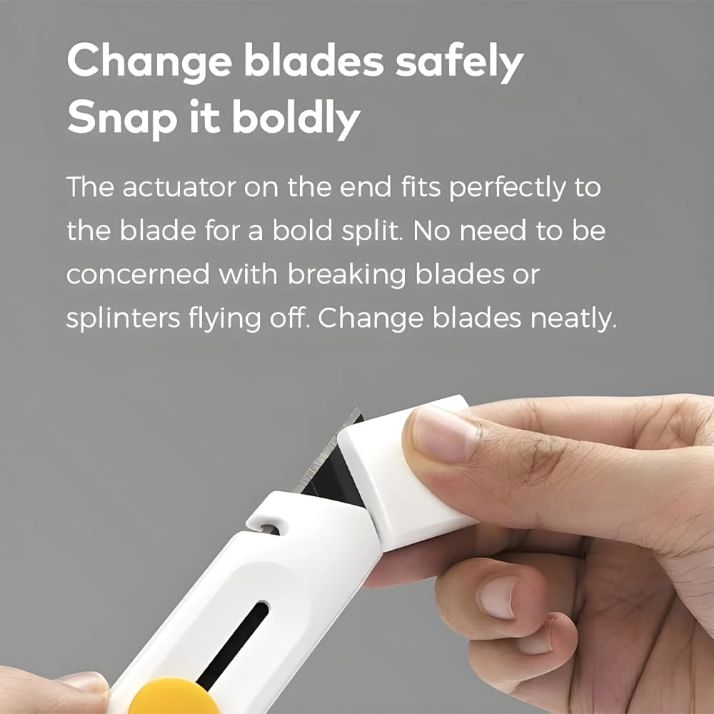 تیغ کاتر ایمنی هوشمند شیائومی مدل Hoto Utility Knife QWMGD001 — تصویر ۳