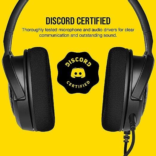 هدفون گیمینگ Corsair HS35 – Stereo Gaming Headset – Memory Foam Earcups — تصویر ۲