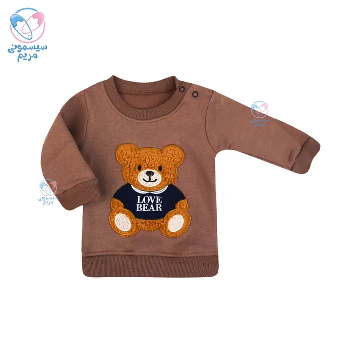 ست سه تیکه وست بلوز و شلوار تدی مرات بیبی Murat baby 129324 — تصویر ۲