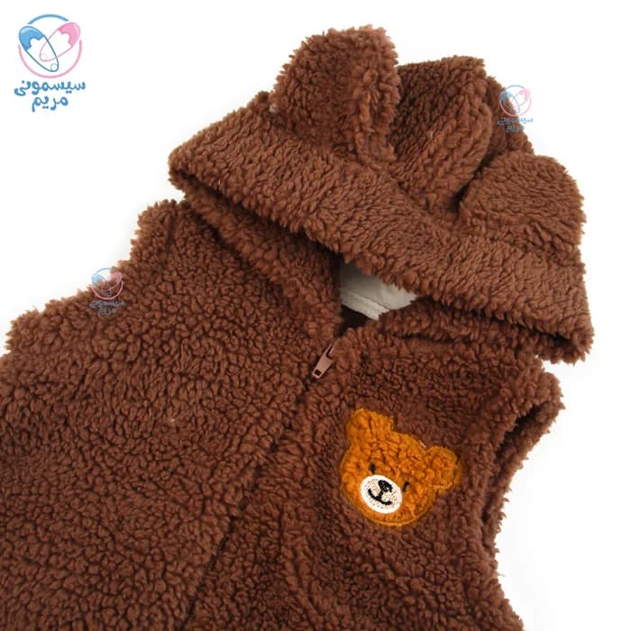 ست سه تیکه وست بلوز و شلوار تدی مرات بیبی Murat baby 129324 — تصویر ۳