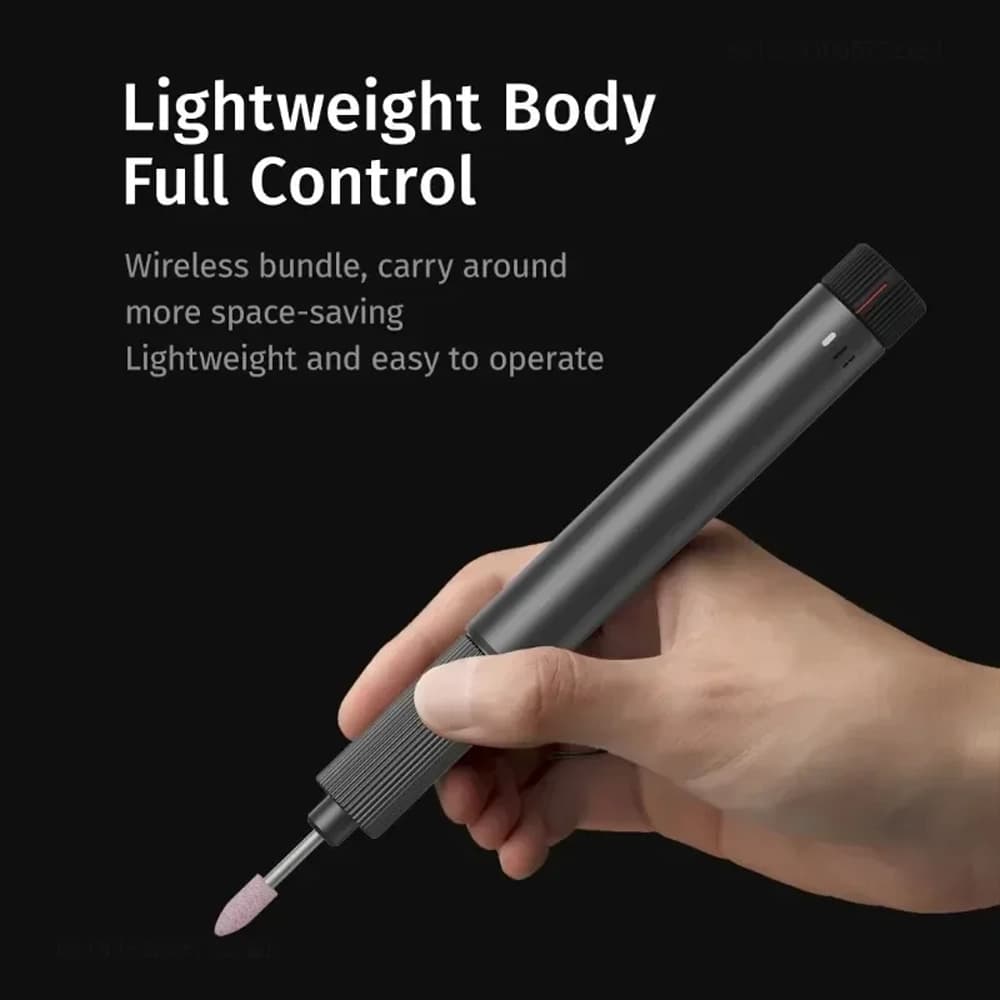 قلم منبت کاری شارژی شیائومی مدل Mijia Electric Grinding Pen MJDMB001QW — تصویر ۵