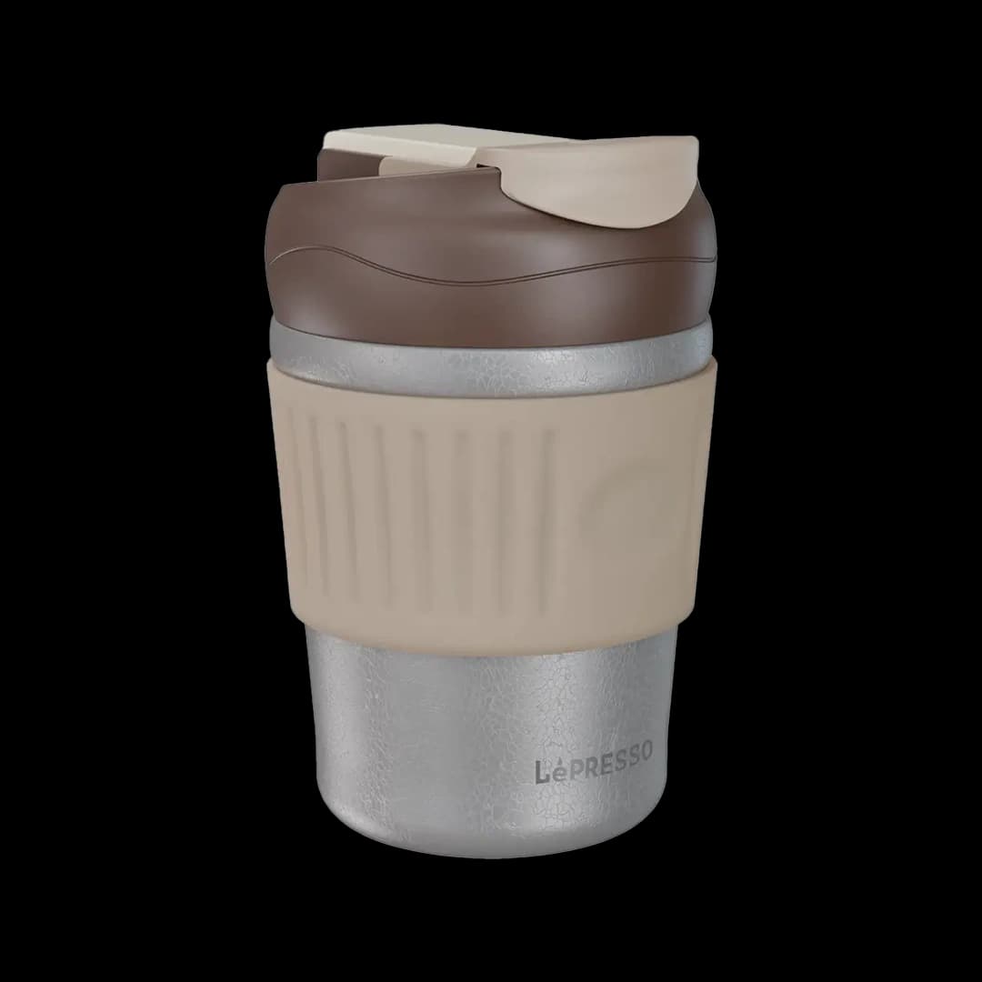 ماگ سفری لپرسو مدل LePresso Morningscape Tumbler Mug Dual Sip LPPBCFFC — تصویر ۲
