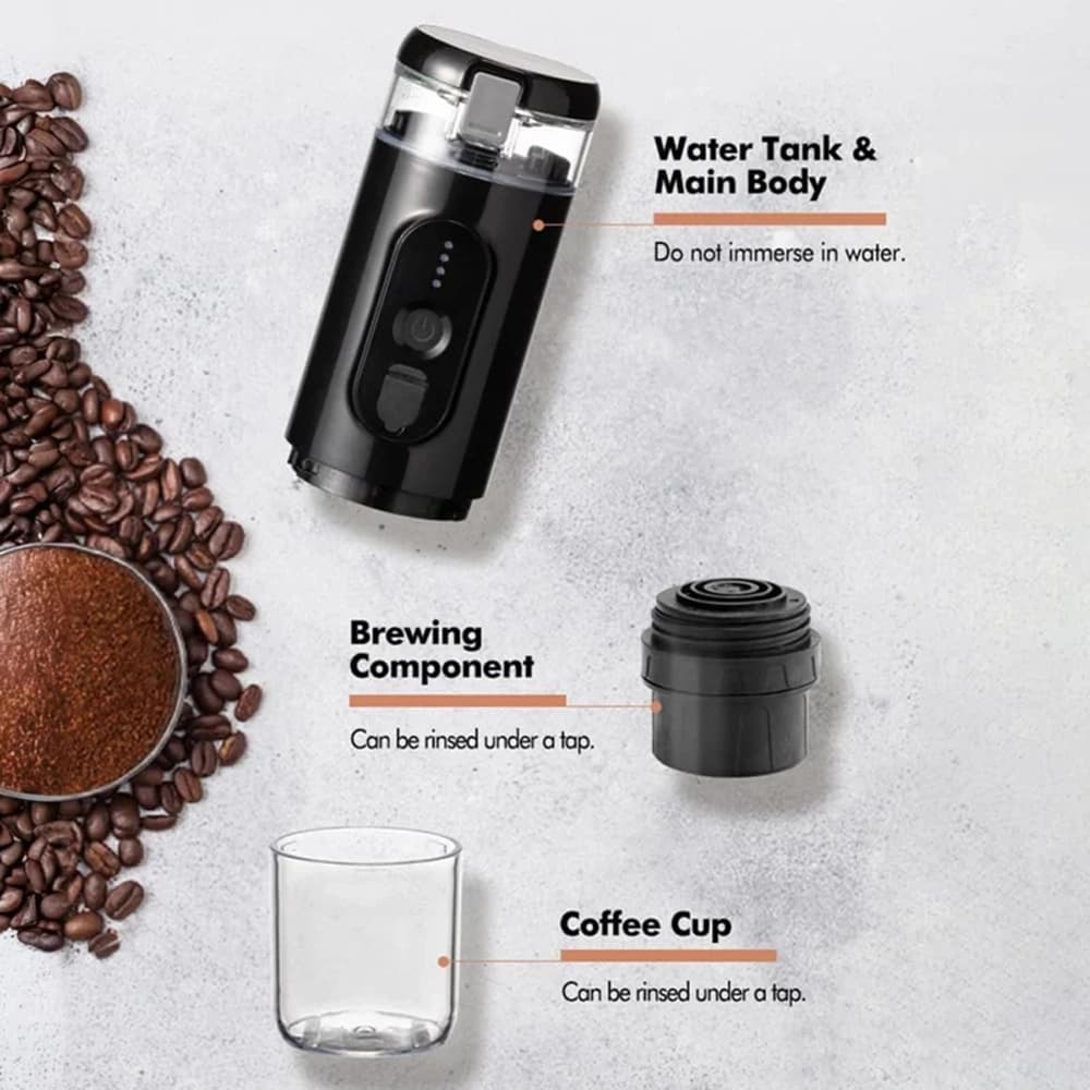 اسپرسو ساز شارژی قابل حمل شیائومی مدل MI Portable Espresso Machine JY-001BX — تصویر ۶