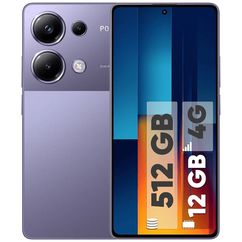 گوشی شیائومی 4g XIAOMI Poco M6Pro 512/12