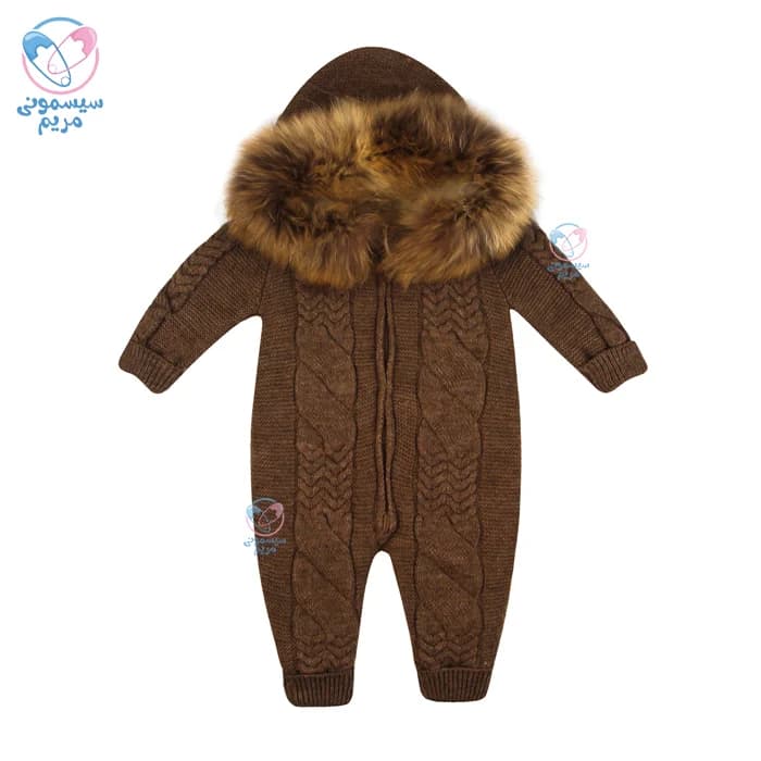 سرهمی بافت کلاهدار بیبی میو Baby Mio 7056