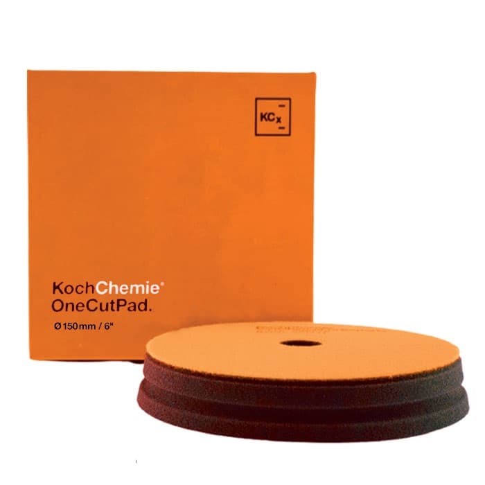 پد پولیش اوربیتال تک مرحله‌ای 126 نارنجی کوکمی (5 اینچ)| Koch Chemie One Step Orbital Pad 126