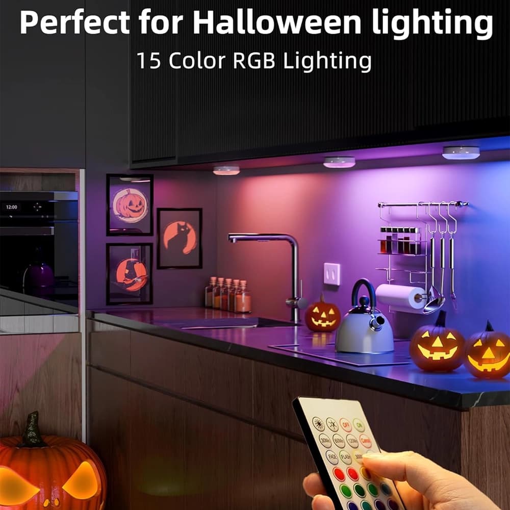 چراغ ال ای دی سنسور دار حرکتی ایزولو پک 6 تایی مدل EZVALO Led Motion Sensor Light EZL2415A — تصویر ۳