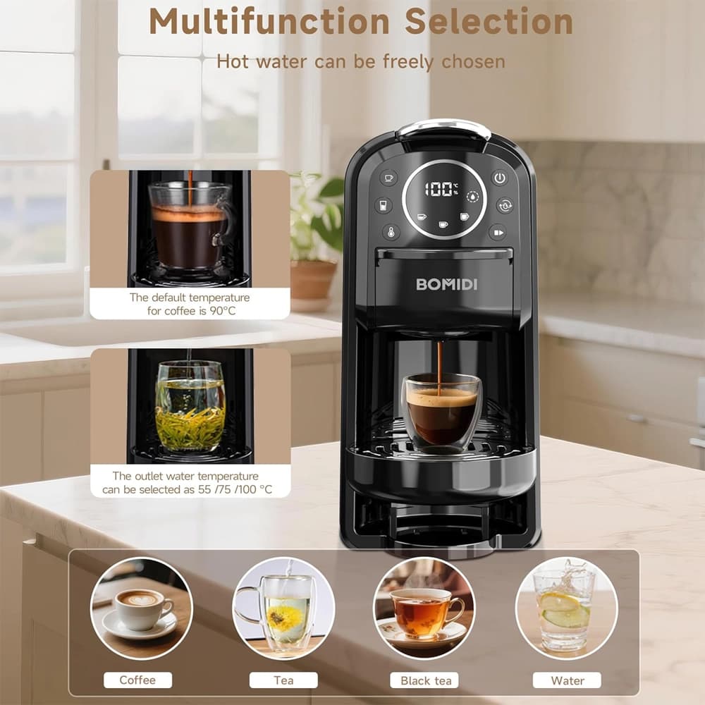 دستگاه اسپرسو ساز شیائومی مدل Bomidi Capsule Coffee Machine CM01 — تصویر ۲