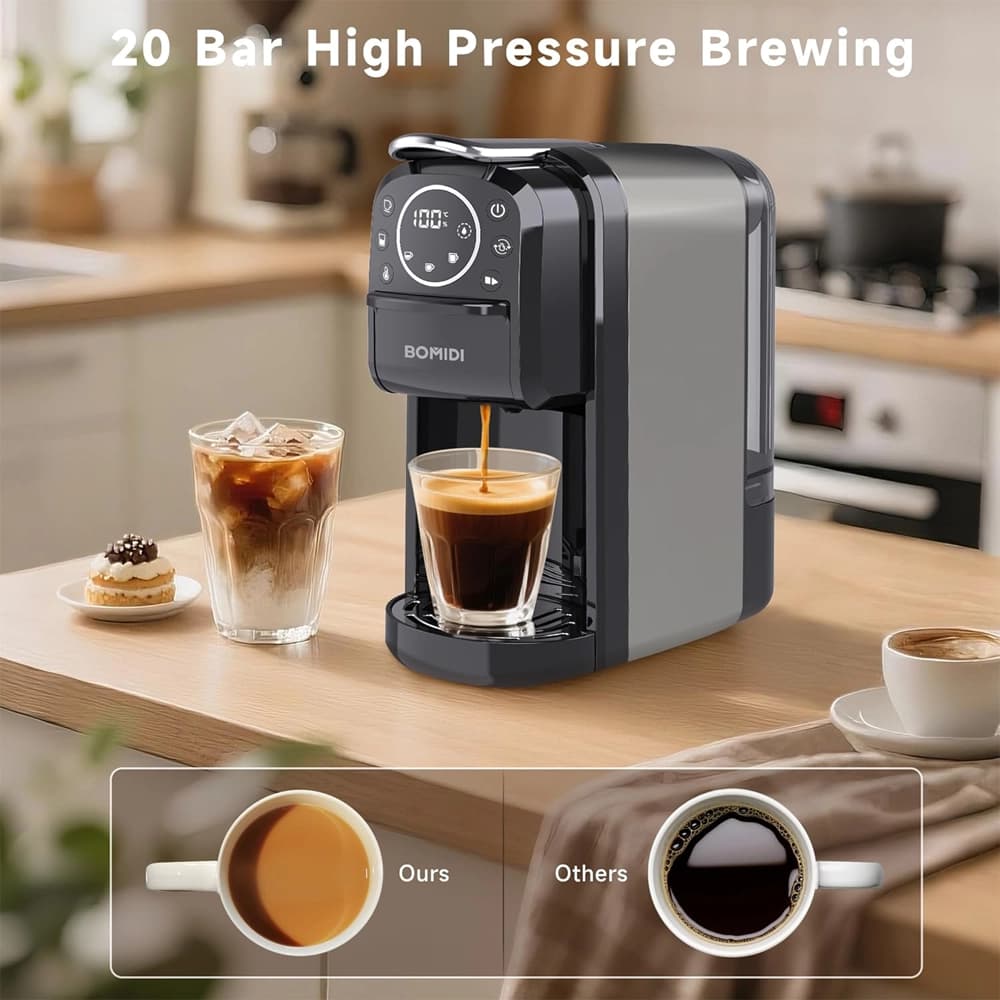 دستگاه اسپرسو ساز شیائومی مدل Bomidi Capsule Coffee Machine CM01 — تصویر ۵