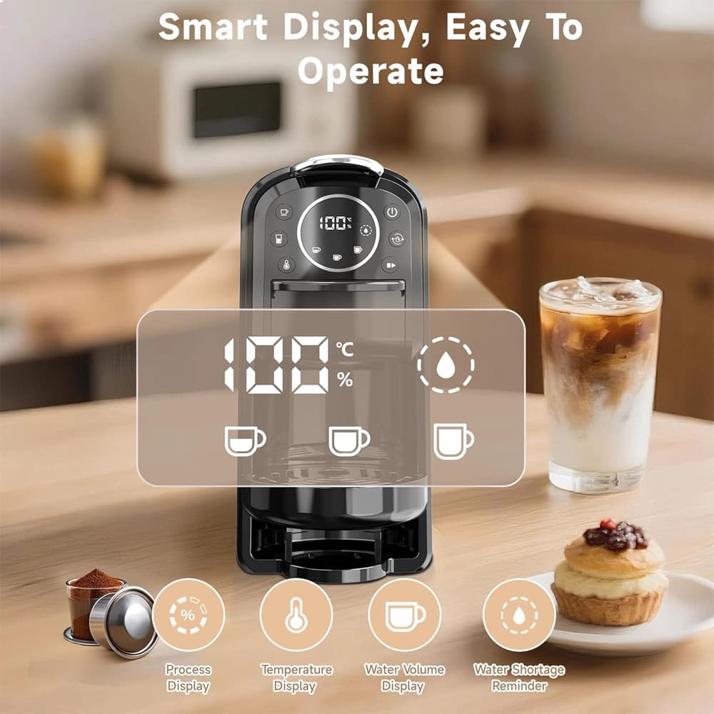 دستگاه اسپرسو ساز شیائومی مدل Bomidi Capsule Coffee Machine CM01 — تصویر ۶