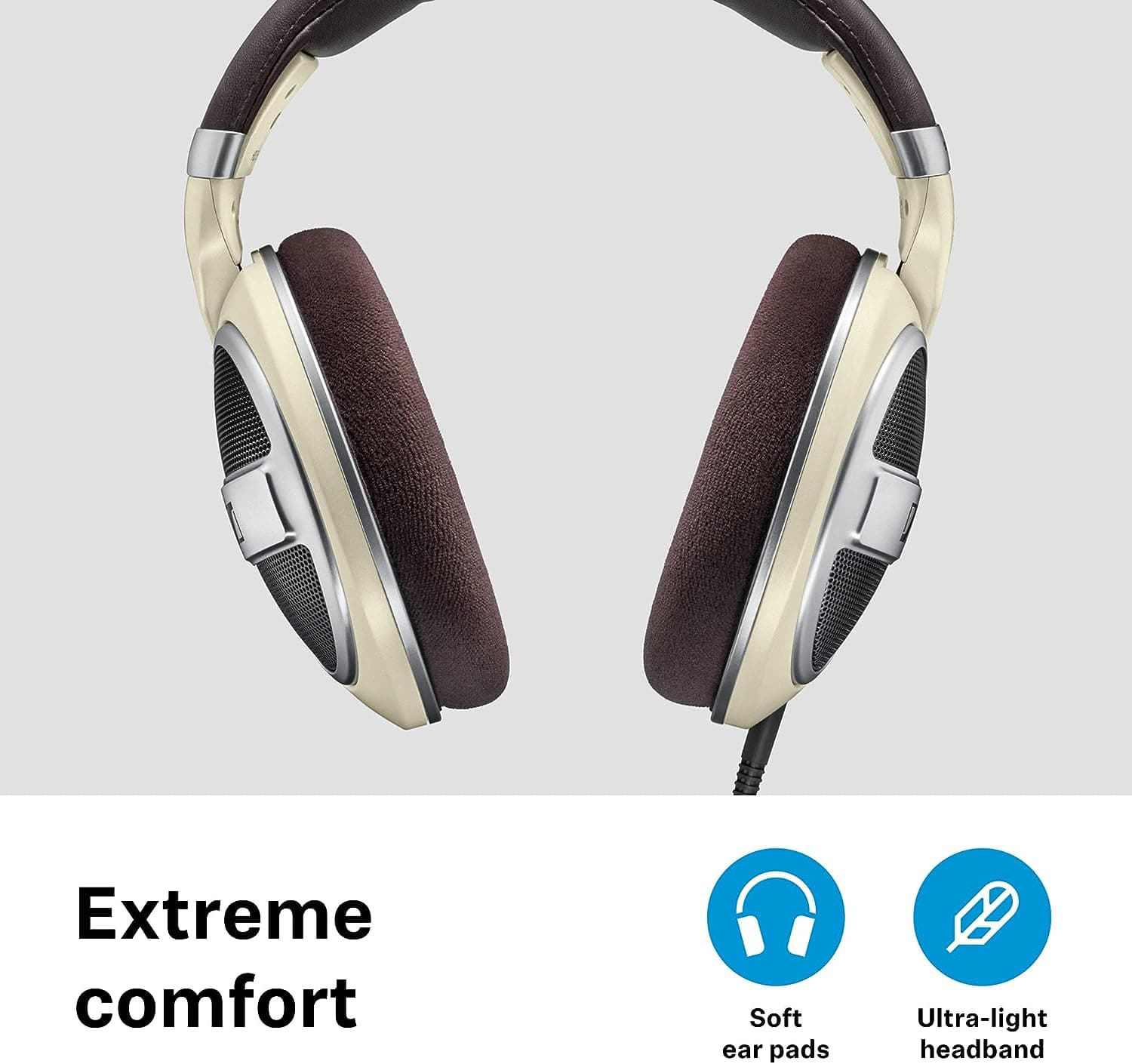 هدفون سنهایزر مدل Sennheiser HD 599 Around-Ear Open-Back Around Ear Headphone Sennheiser HD 599 — تصویر ۲