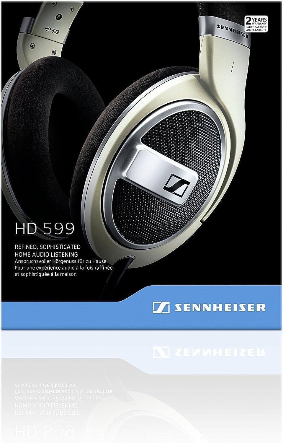 هدفون سنهایزر مدل Sennheiser HD 599 Around-Ear Open-Back Around Ear Headphone Sennheiser HD 599 — تصویر ۷