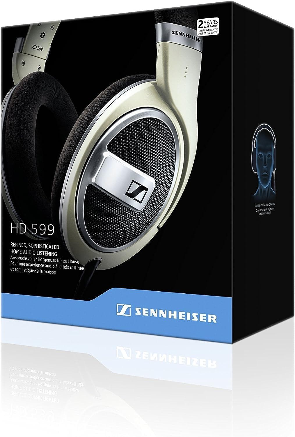 هدفون سنهایزر مدل Sennheiser HD 599 Around-Ear Open-Back Around Ear Headphone Sennheiser HD 599 — تصویر ۵
