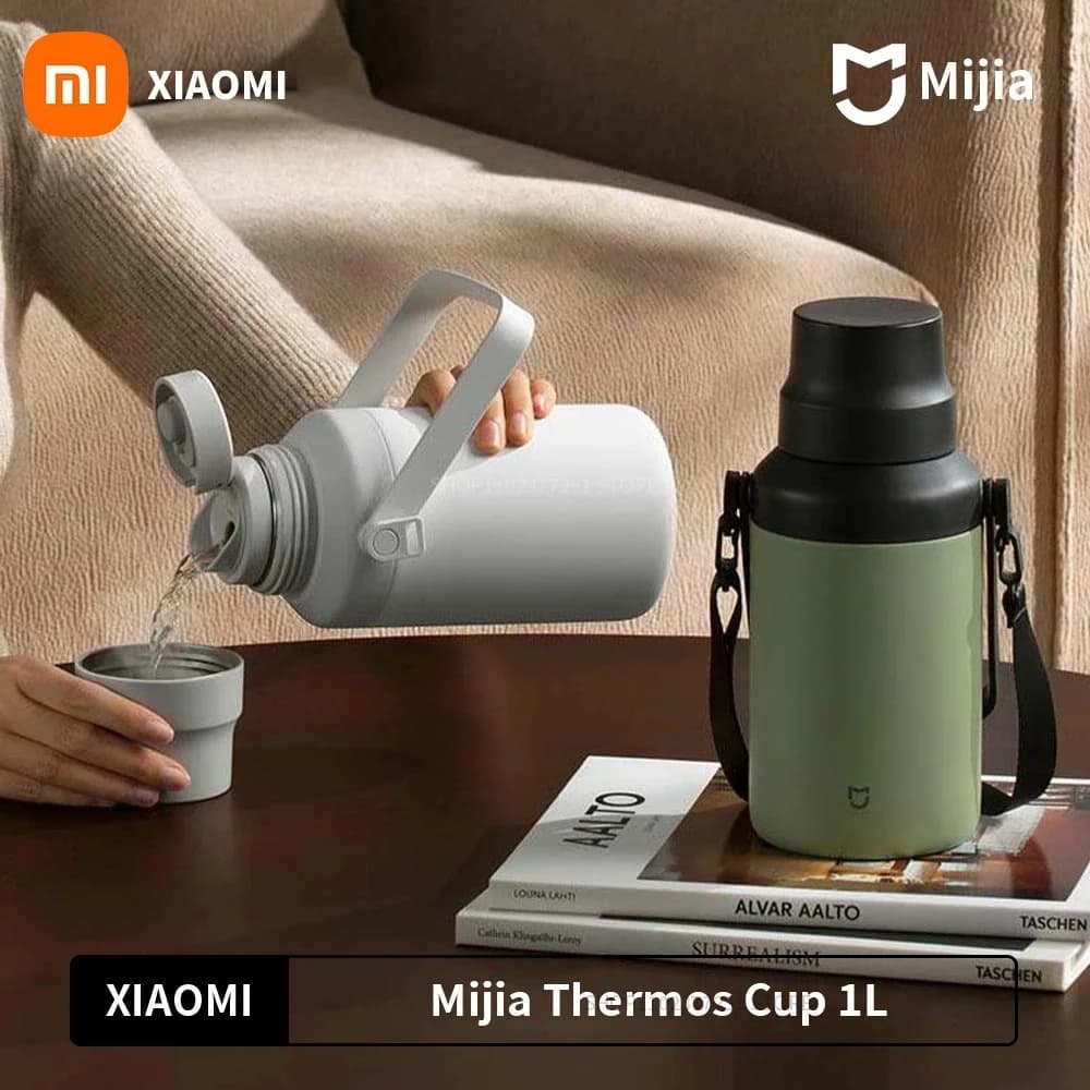 فلاسک شیائومی مدل Mijia Big Belly Thermos Cup 1L MJDDB01PL — تصویر ۲