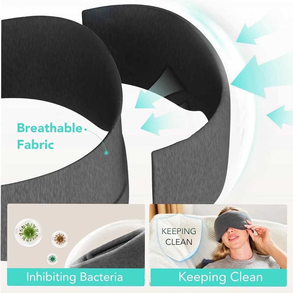 ماسک خواب هوشمند چشم شیائومی مدل SKG Sleep Mask Restore pro S3111PB — تصویر ۵