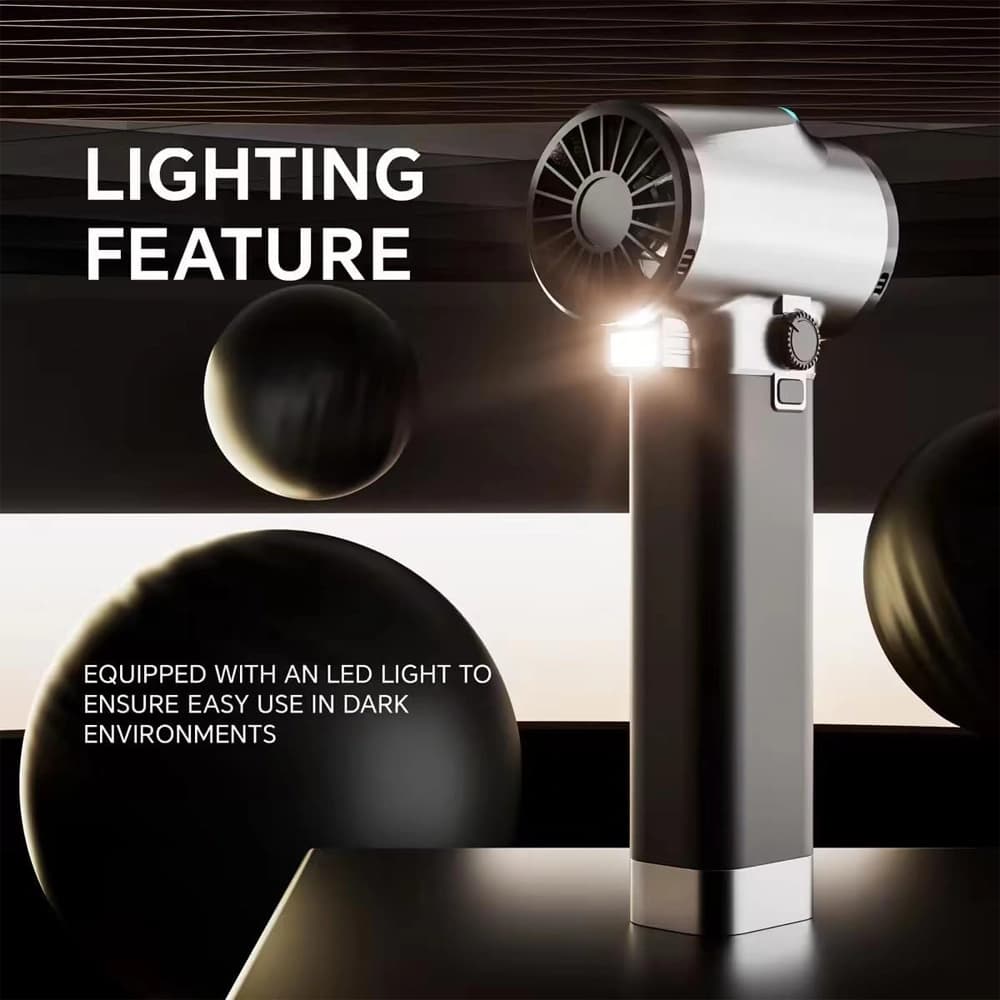 جت فن شارژی بوستر مدل Booster Handheld Portable Violent Turbo Fan TF64A2 — تصویر ۷