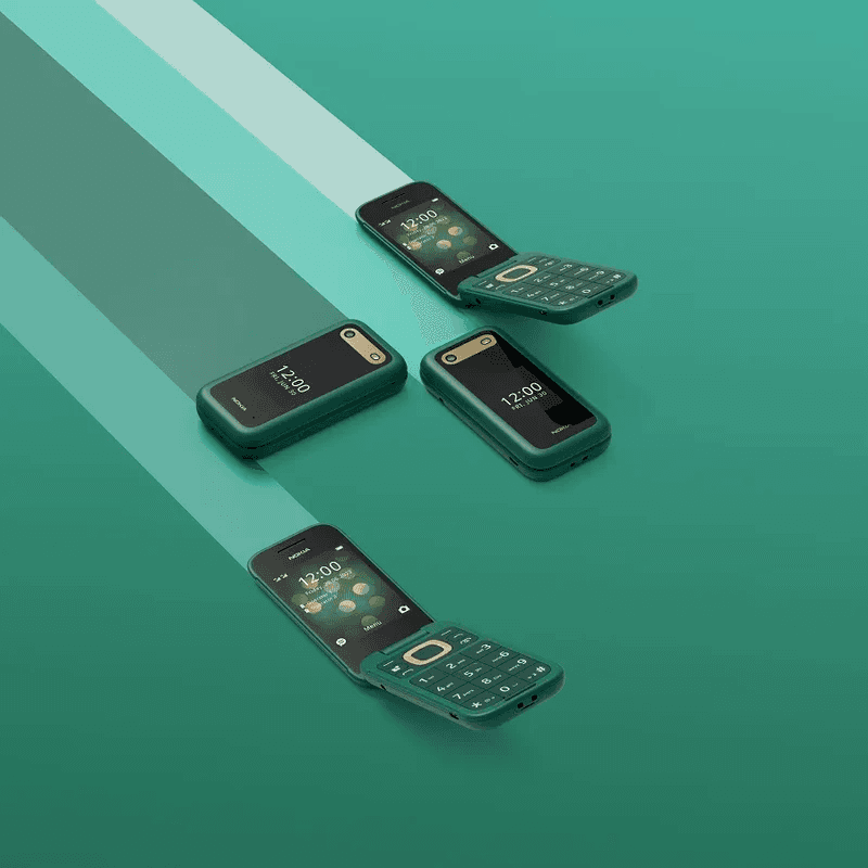 گوشی موبایل نوکیا تاشو NOKIA 2760 Flip (با گارانتی شرکتی) — تصویر ۴