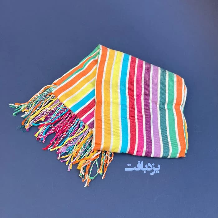 حوله باشگاهی نخی یزدی رنگین کمانی