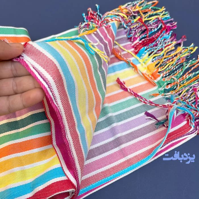 حوله استخری نخی یزدی رنگین کمانی — تصویر ۳