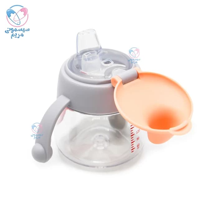 لیوان دسته دار سر سیلیکونی 180 میل رووکو دایناسور Rovco 10011 — تصویر ۵