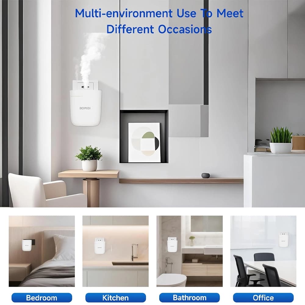 دستگاه خوشبو کننده و تصفيه هوا هوشمند شيائومی مدل Bomidi Wateless Diffuser Machine for Room AD01 — تصویر ۷
