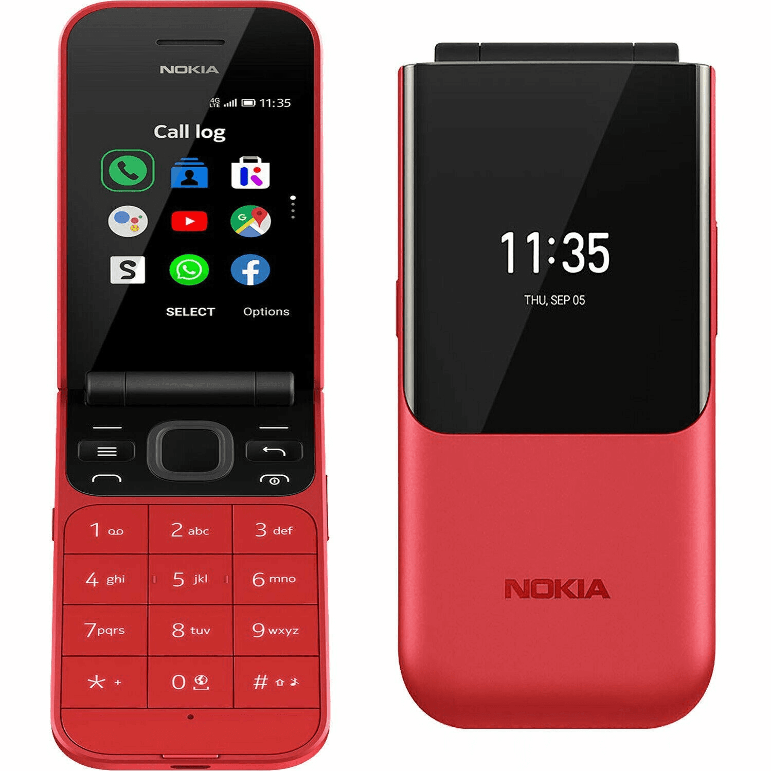 گوشی موبایل نوکیا Flip NOKIA 2720 (با گارانتی شرکتی) — تصویر ۳