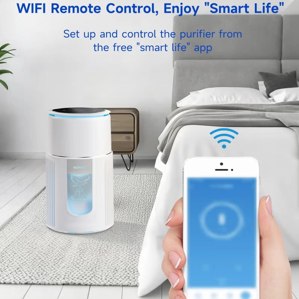 دستگاه تصفیه هوای هوشمند حیوانات خانگی شیائومی مدل Bomidi Pet Air Purifier AP02 — تصویر ۲