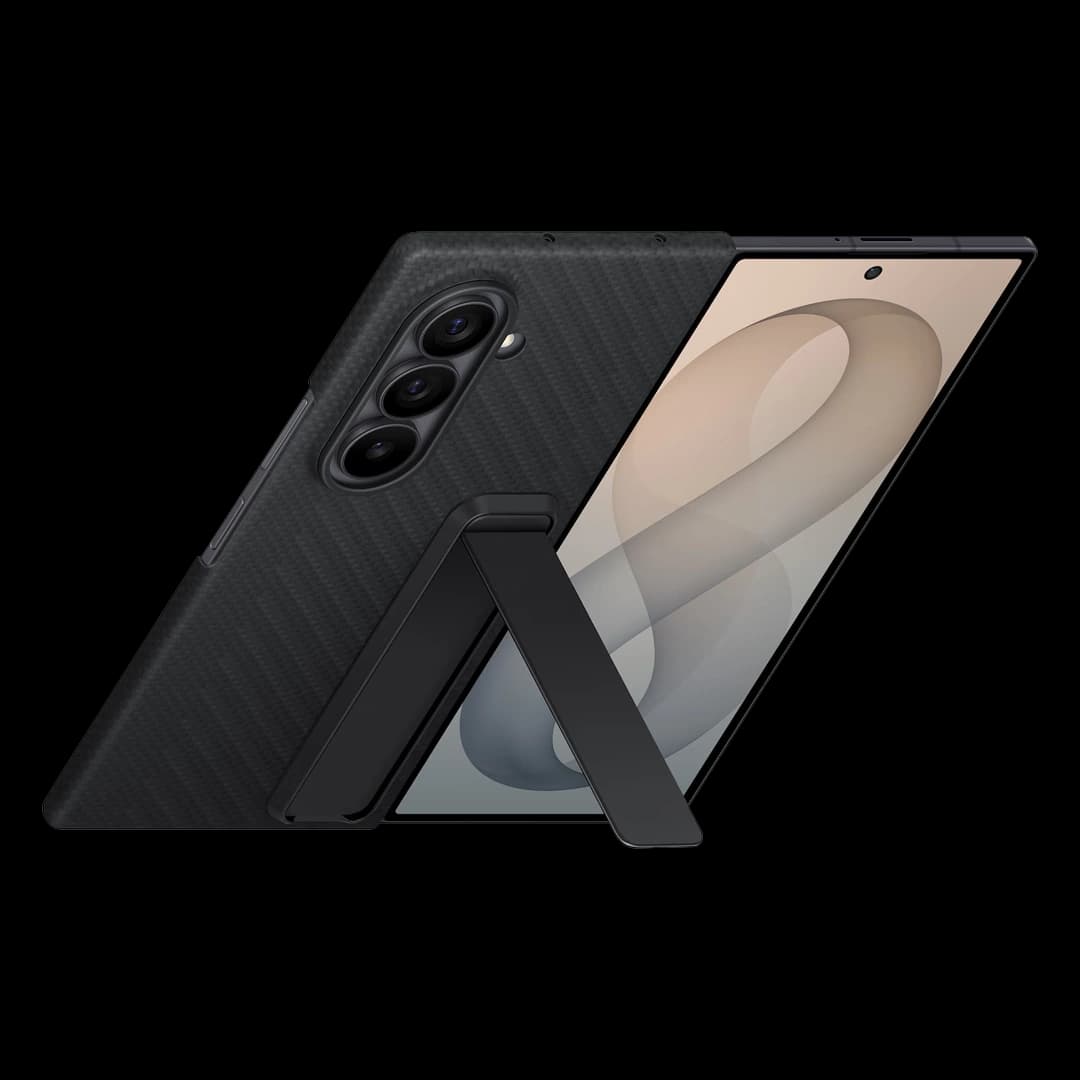 قاب سامسونگ Galaxy Z Fold8 Ultra Carbon Standing Case EF-XF976SBEGWW — تصویر ۵