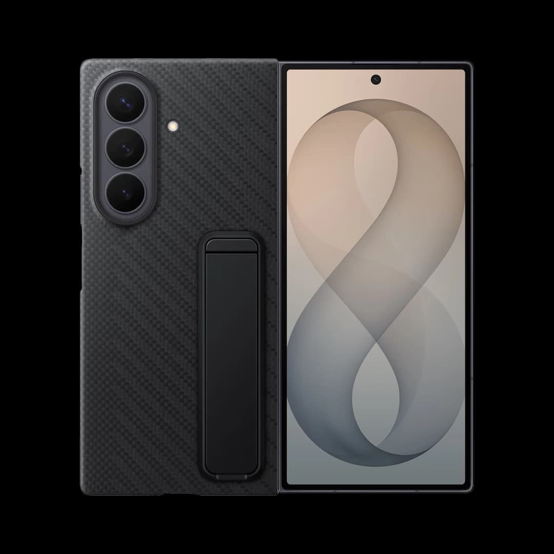 قاب سامسونگ Galaxy Z Fold8 Ultra Carbon Standing Case EF-XF976SBEGWW — تصویر ۳