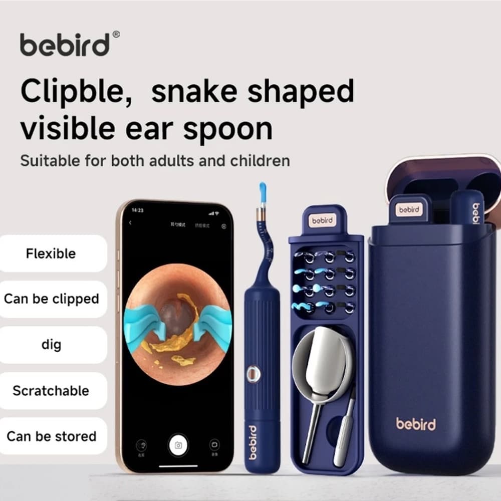 تمیز کننده گوش دوربین دار شیائومی مدل Bebird Smart Visual Ear Cleaner R37R — تصویر ۷
