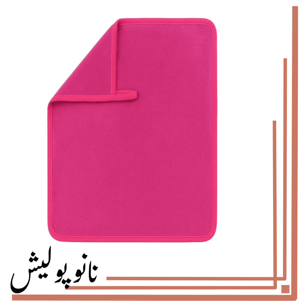 دستمال میکروفایبر مخصوص پولیش خودرو SRS سایز 30×40 — تصویر ۲