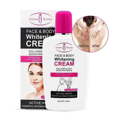 کرم سفید کننده صورت و بدن برند ایچون بیوتی AICHON BEAUTY — تصویر ۳