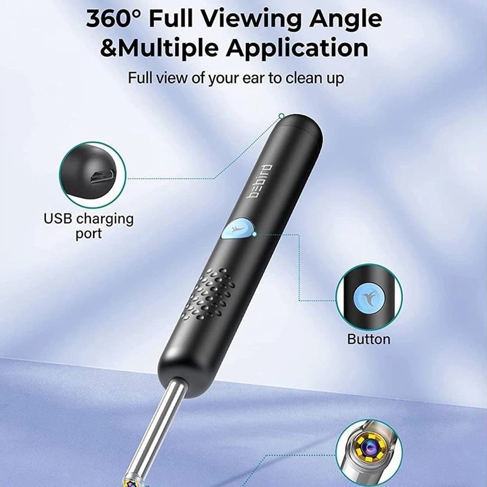 گوش پاک کن هوشمند شیائومی مدل Bebird Smart Visual Ear Cleaning R1 — تصویر ۶