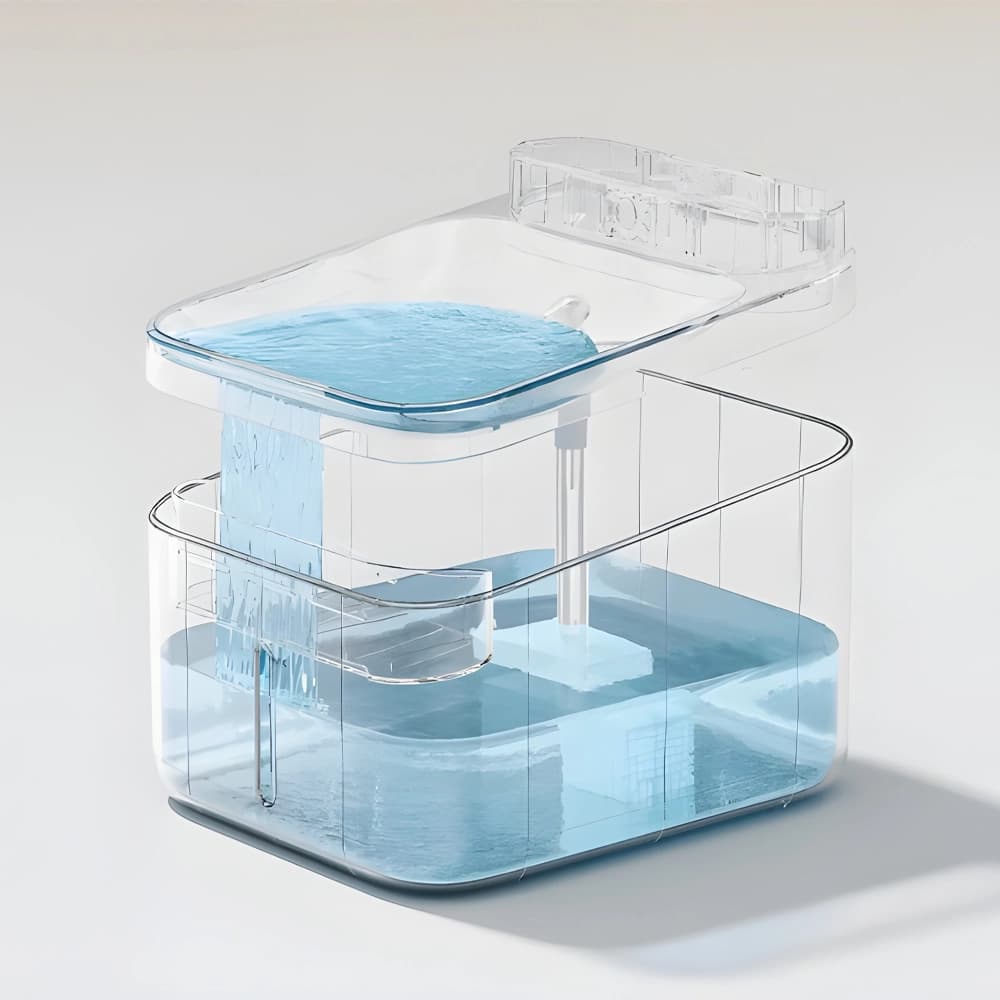 ظرف آبخوری اتوماتیک حيوانات شيائومی مدل Mi Smart Pet Fountain 2 XMCWYSJ02 — تصویر ۵