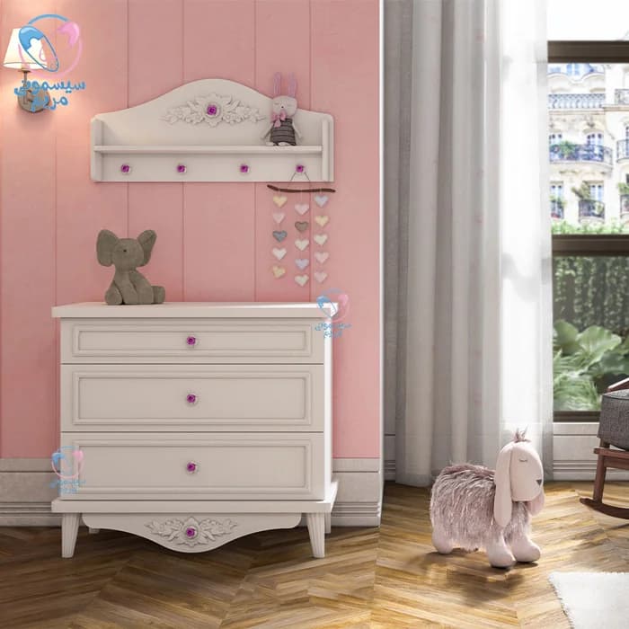 دراور سه کشو بامبینو نیو رز Bambino New Rose — تصویر ۳