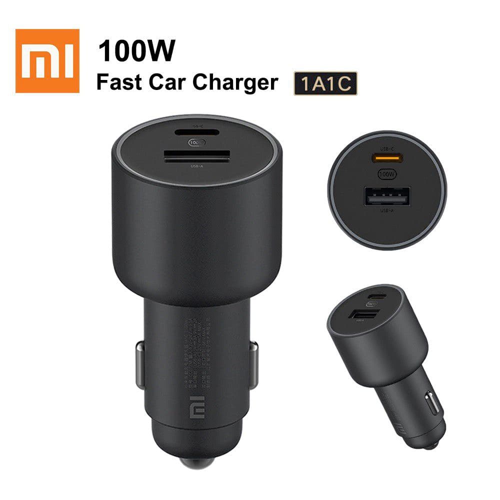 شارژر فندکی شیائومی مدل Mi Car Charger 100W 1A1C CC07ZM — تصویر ۶