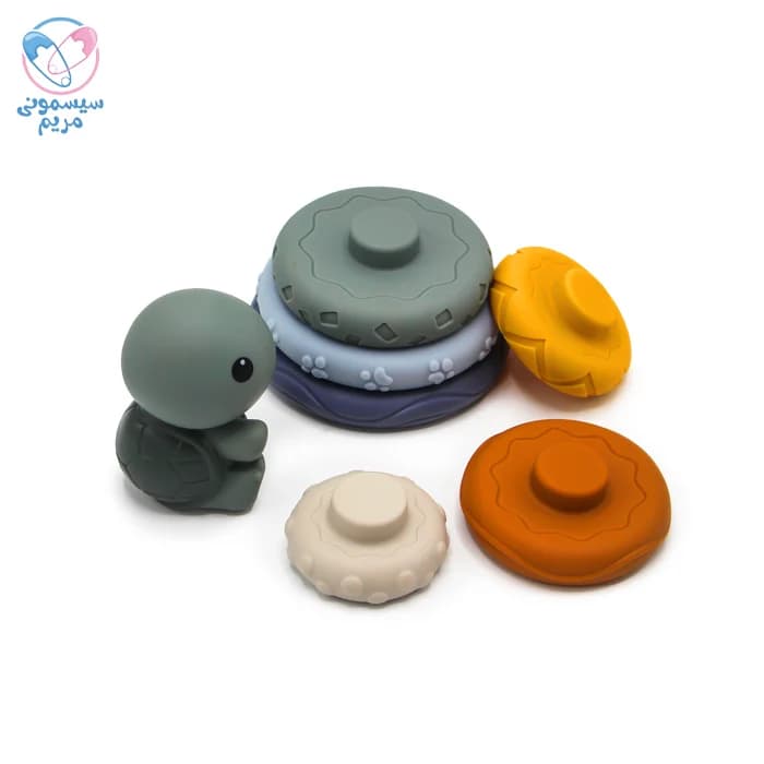 برچ هوش حیوانات سیلیکونی کونیگ کیدز لاک پشت Konig Kids 554 — تصویر ۲