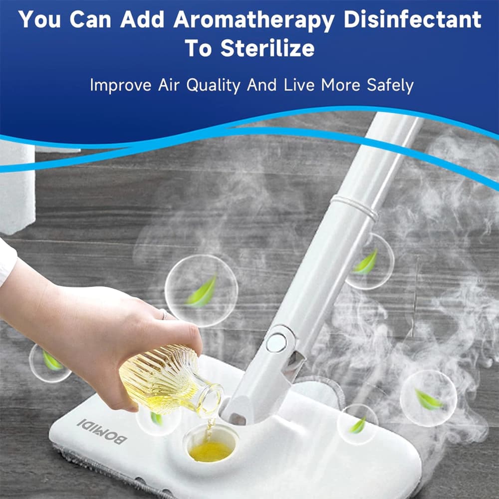 بخارشوی دستی تی برقی شیائومی مدل Bomidi Steam Mop SM01 — تصویر ۴