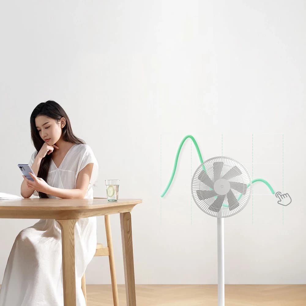 پنکه ایستاده شیائومی مدل Mi Smart Standing Fan 1X BPLDS07DM — تصویر ۳