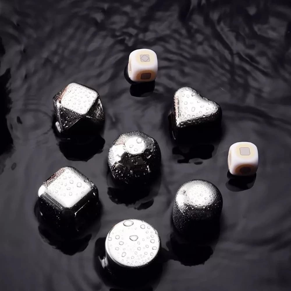 یخ فلزی شیائومی مدل Xiaomi Circle Joy Ice Cubes cooling stones CJ-BK02 — تصویر ۳