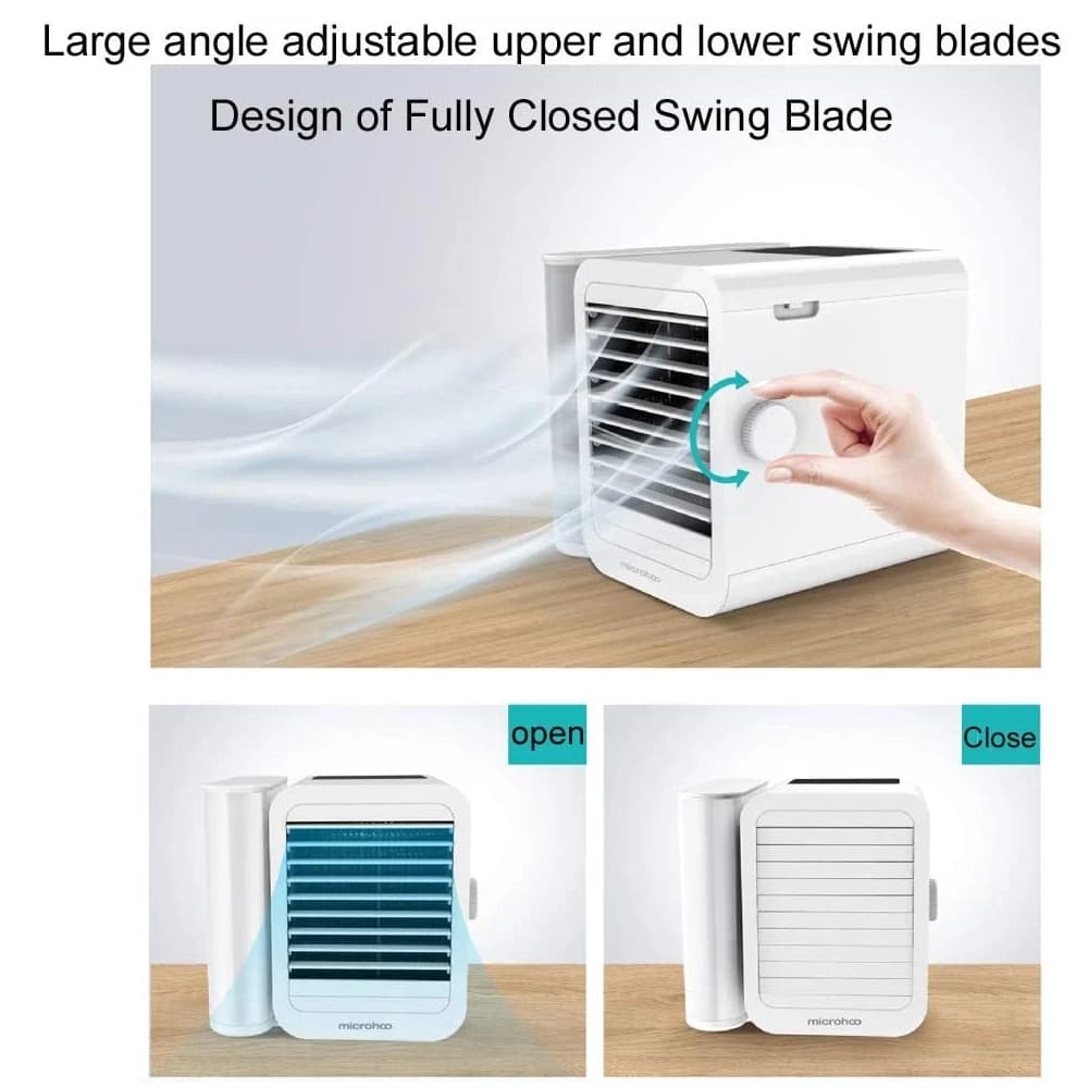 کولر سلولوزی میکروهو مدل Microhoo Personal Mini Air Conditioning Fan MH01R — تصویر ۴