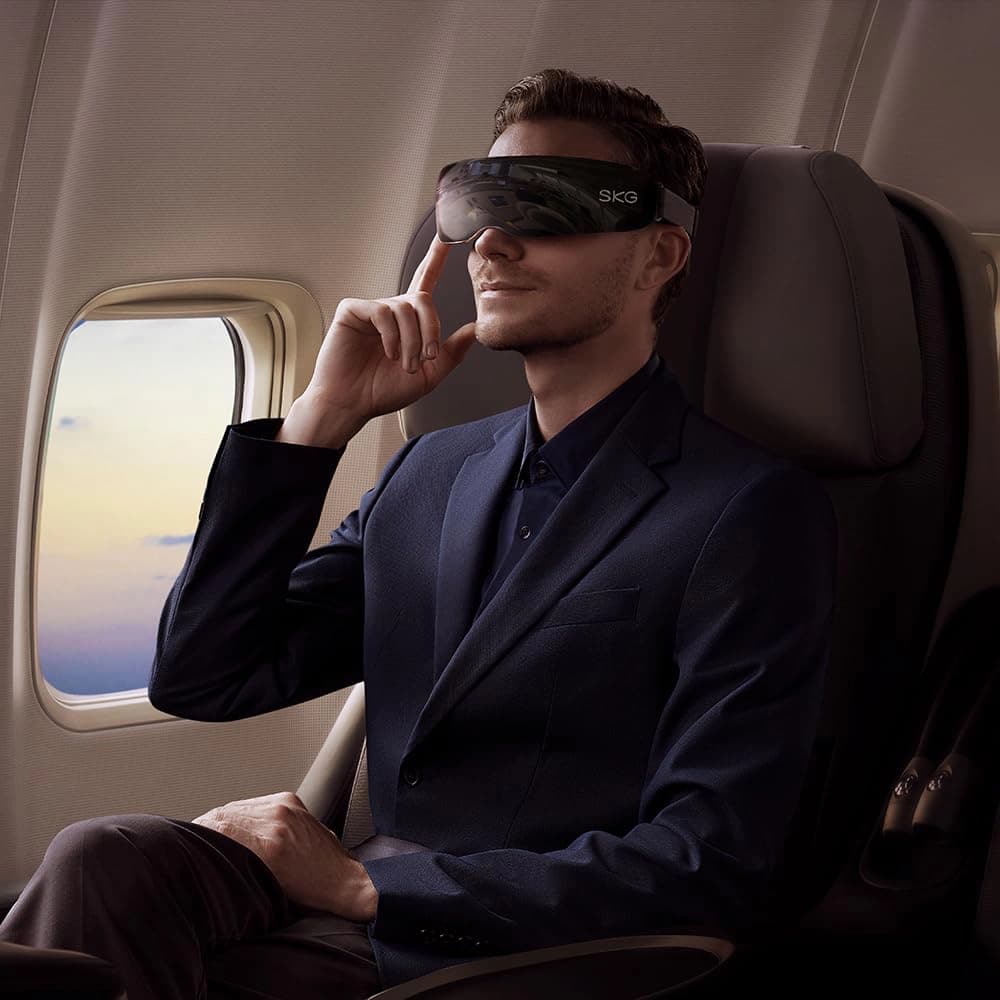 ماساژور چشم شیائومی مدل SKG 2-IN-1 Vibration Heated Eye Massager E7 — تصویر ۲