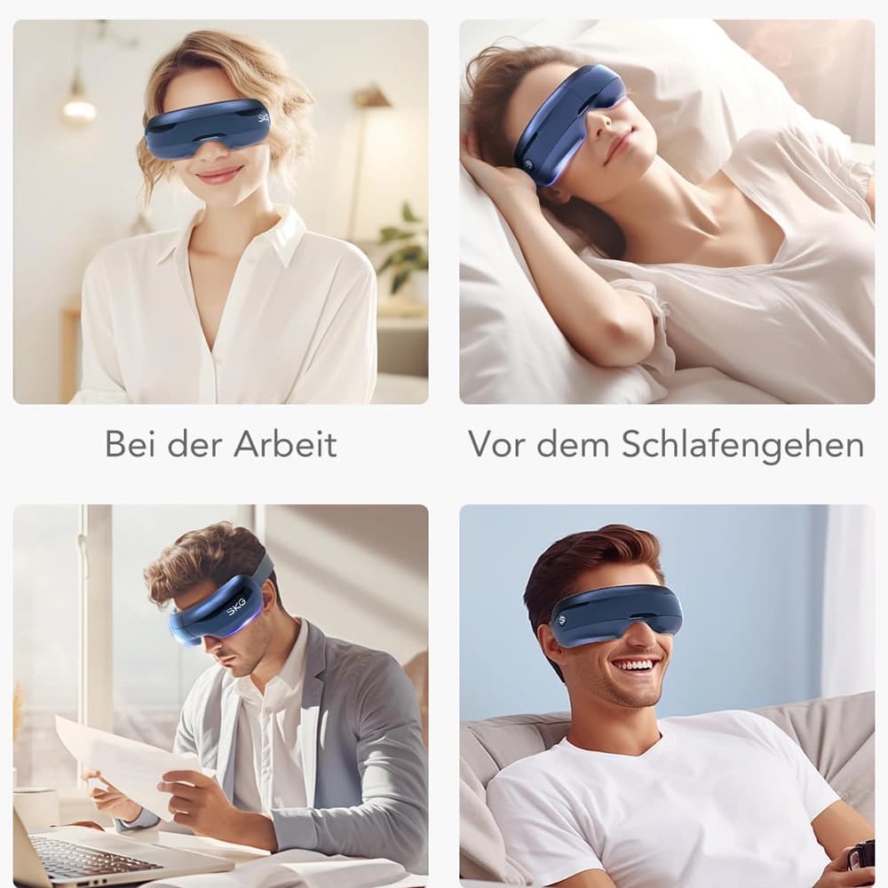 ماساژور چشم شیائومی مدل SKG Eye Massager with Vision Window E3 Pro‏ — تصویر ۲
