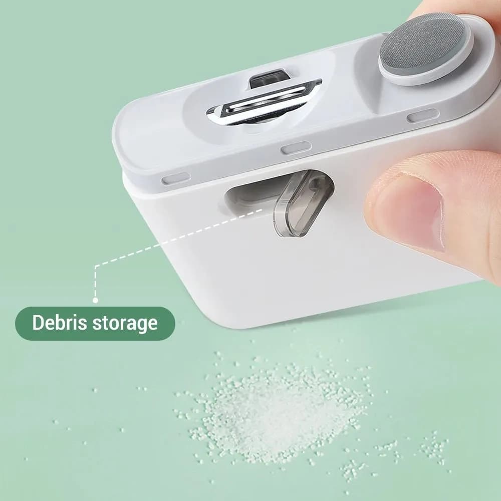 سوهان ناخن شیائومی مدل Xiaomi 2in1 Electric Nail Clipper D604 — تصویر ۲